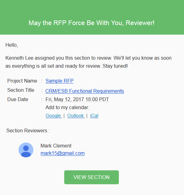 alert email rfpio review