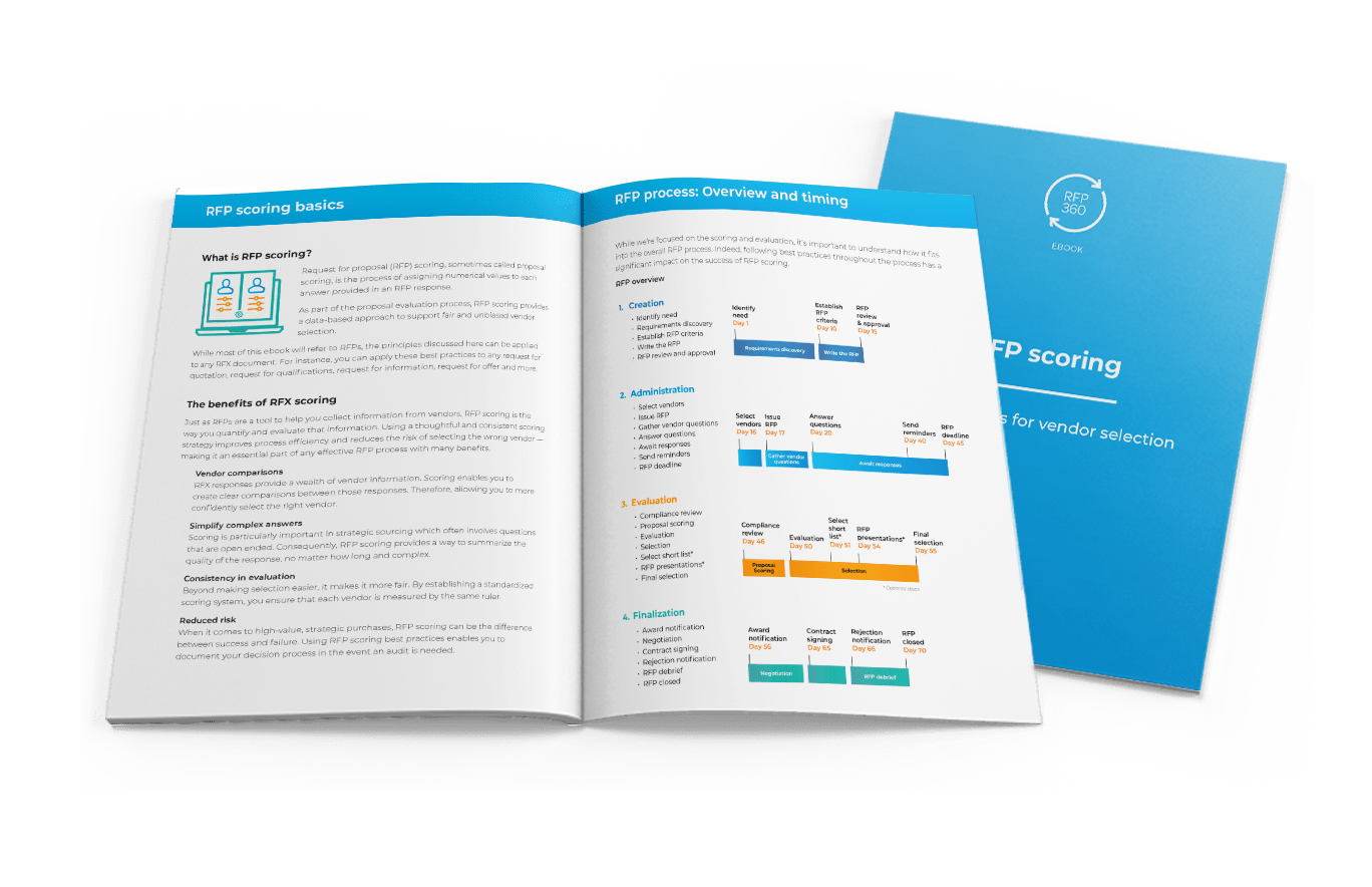 RFP scoring ebook- Best practices for vendor selection